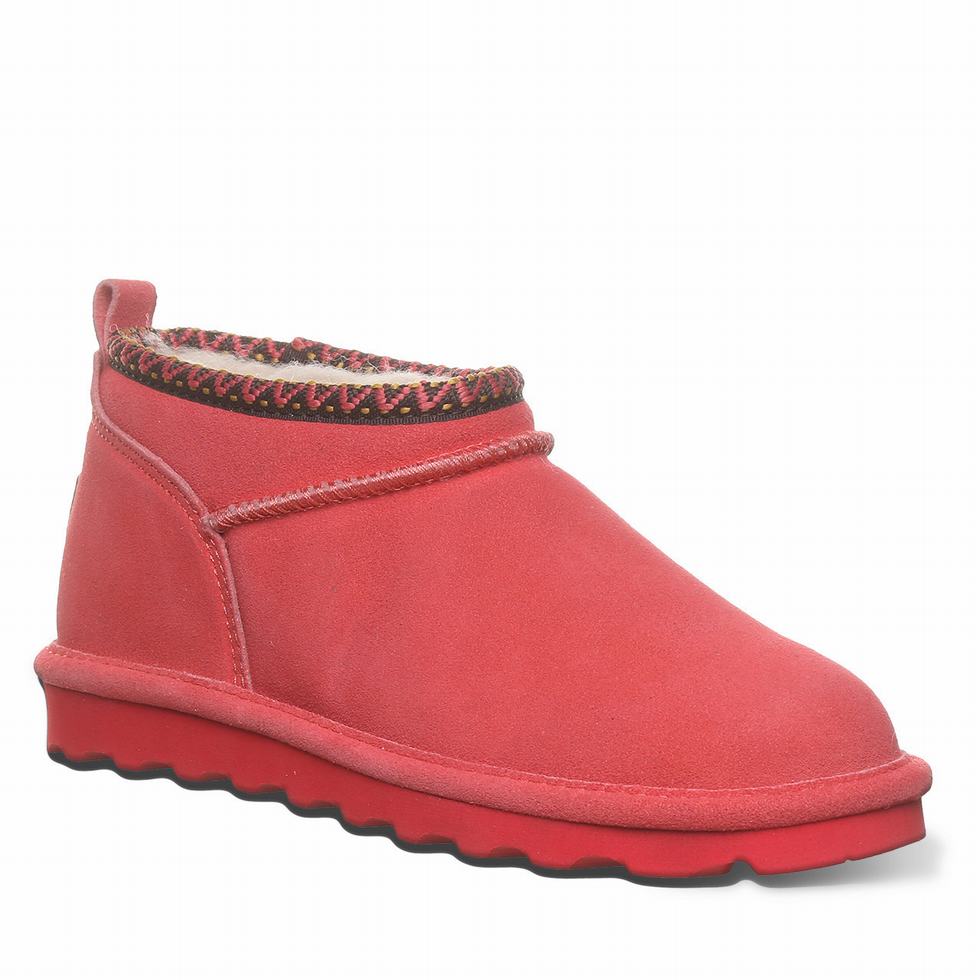 Bearpaw Super Shorty Deco Støvler Dame Rød | MBR1785GA