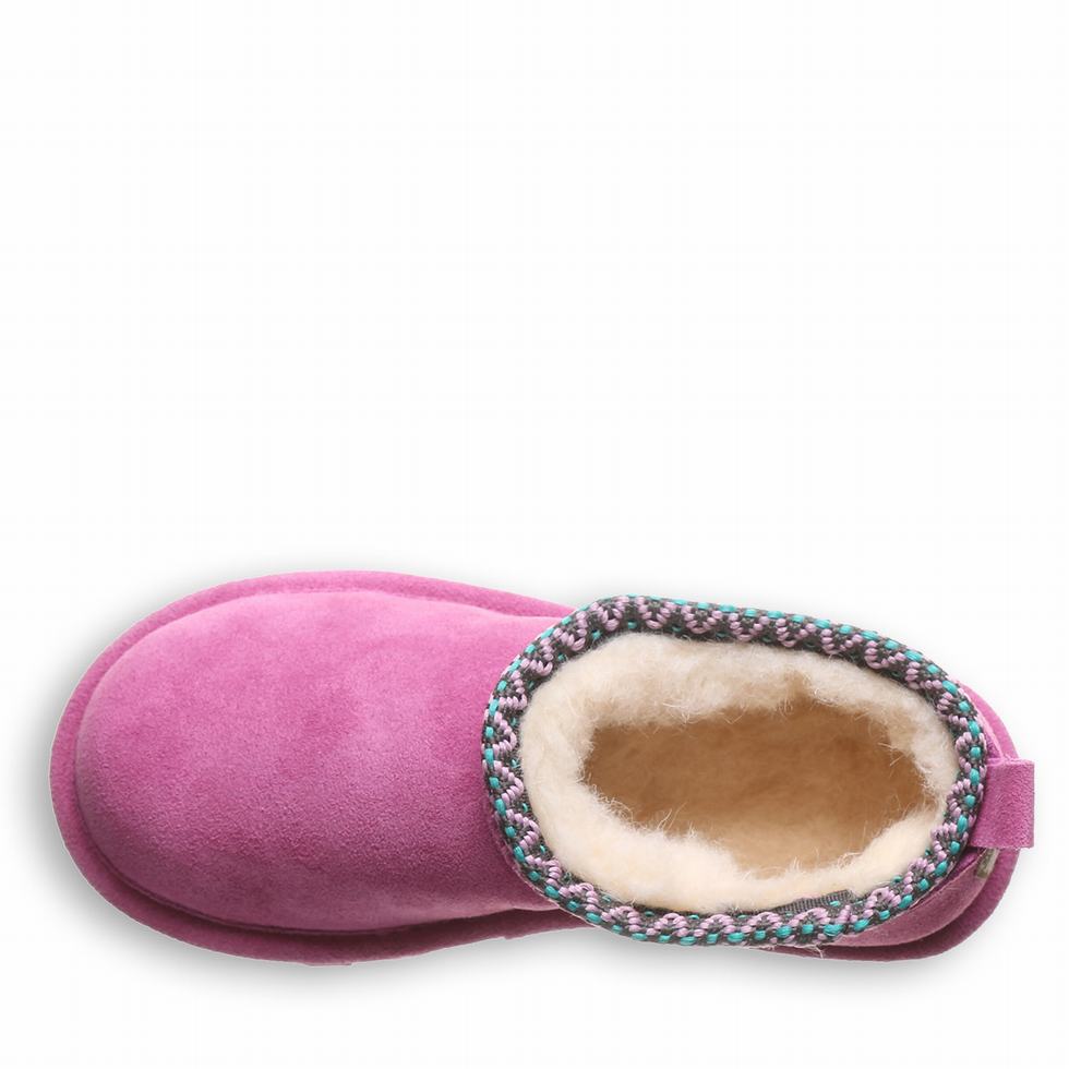 Bearpaw Super Shorty Deco Youth Støvler Børn Lilla | OIO5717TF