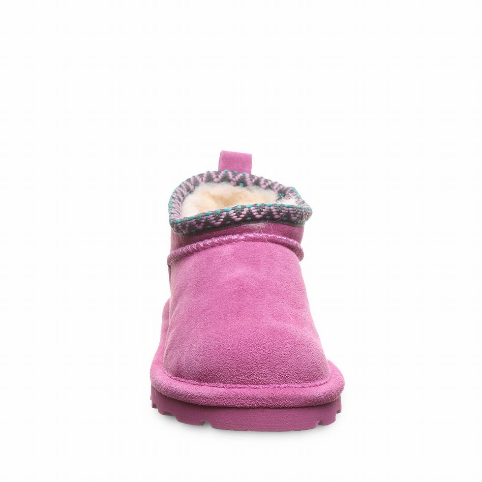 Bearpaw Super Shorty Deco Youth Støvler Børn Lilla | OIO5717TF