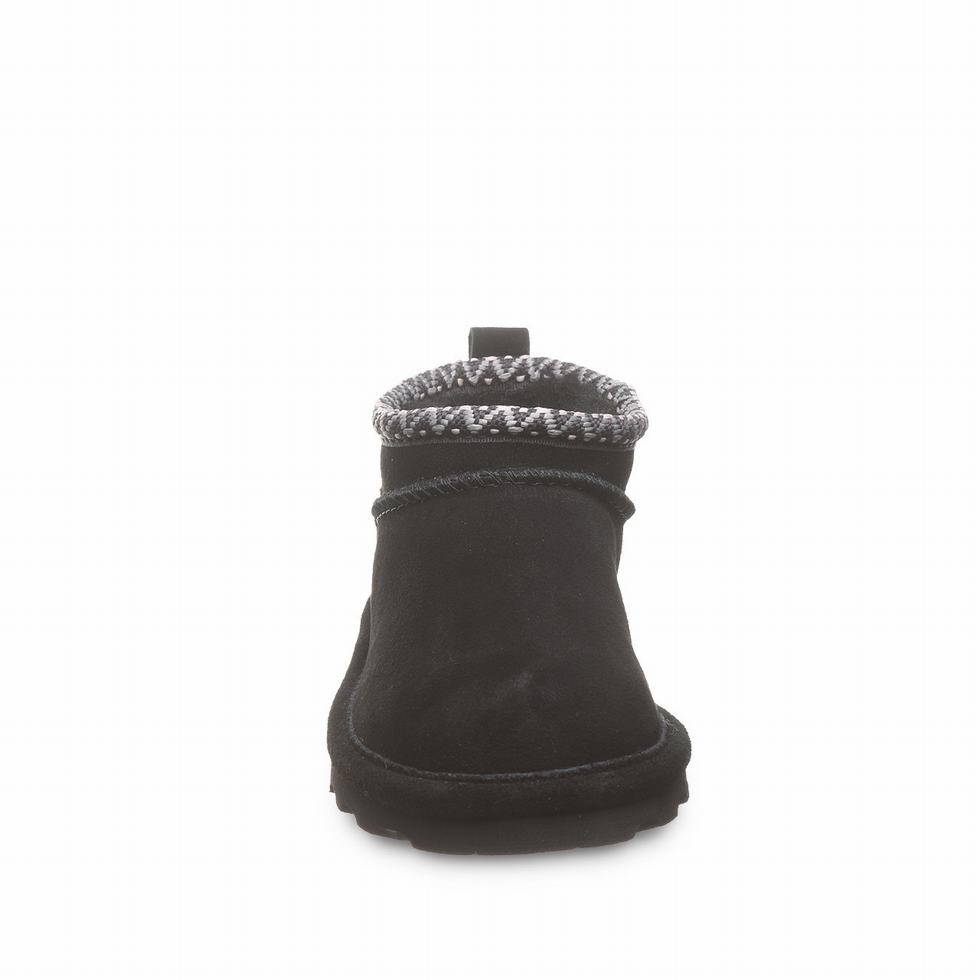 Bearpaw Super Shorty Deco Youth Støvler Børn Sort | BIZ2720BJ