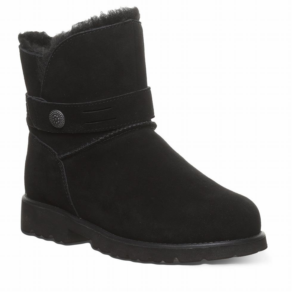 Bearpaw Wellston Støvler Dame Sort | OEG3158KX