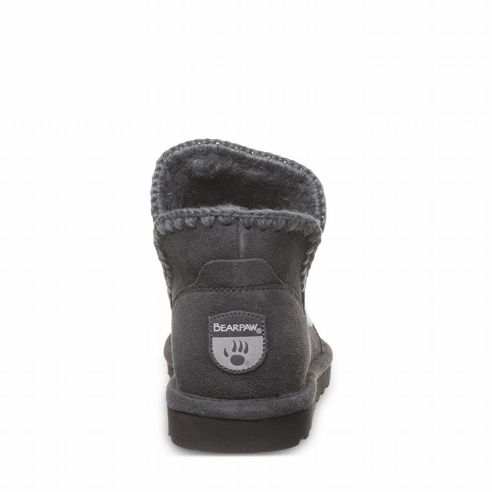 Bearpaw Winter Snestøvler Dame Grå | HDK5670KL